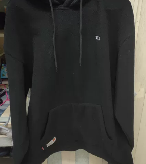 男道冬季自制男士摇粒绒连帽卫衣宽松加绒潮牌...