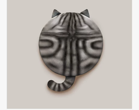 原创可爱猫咪坐垫个性卡通创意学生ins少女...