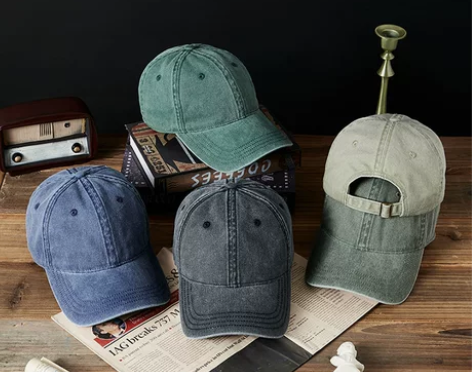 高品质加大加深显脸小复古休闲棒球帽韩国男女...