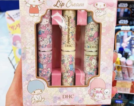 DHC三支装润唇膏（Holle Kitty...