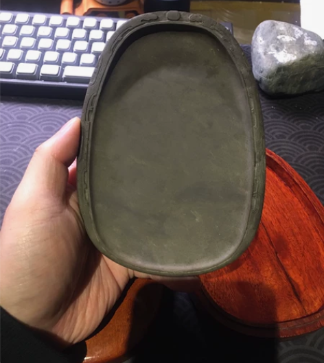 日本回流端砚，6寸，尺寸15*10.7*1...