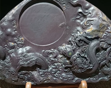 肇庆端砚麻子坑砚台水麻子老水麻漂亮石眼精美...