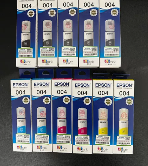 爱普生原装004墨水 全新原装 感兴趣的话...