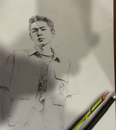 《素描肖像作品》 喜欢的下单，私聊并将图片...