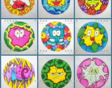 [号外]儿童画美术作品，创意儿童画范画，儿...