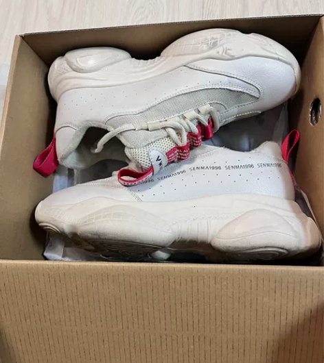 森马女款系带潮流厚底女小白鞋冬鞋棉鞋女老爹...