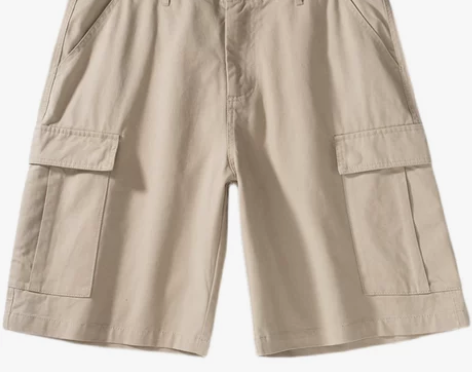 BDLS 日系cityboy直筒工装短裤男...