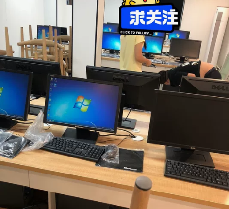 【超低价处理二手95新办公家用电脑台式英特尔处理器办公家用联...