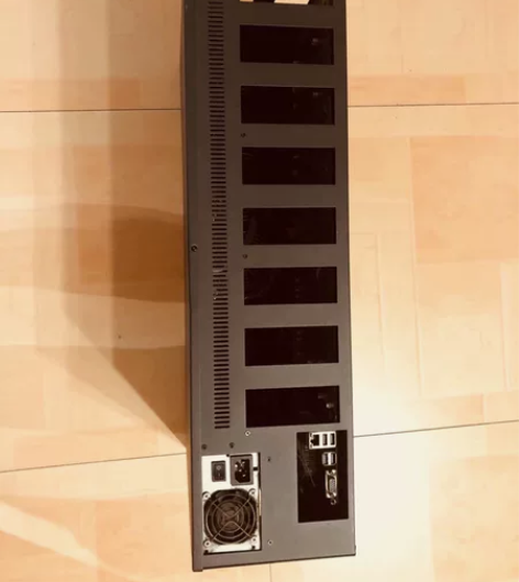 电脑机箱、B85 八卡平台，包含：主板、C...