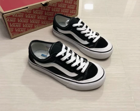 万斯女士帆布鞋 35正码 图片自己实拍~