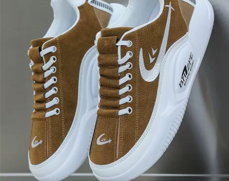 男鞋秋冬季耐磨防臭老爹鞋男士内增高鞋时尚潮...