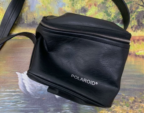 宝丽来皮质肩包，polaroid单肩背包，...