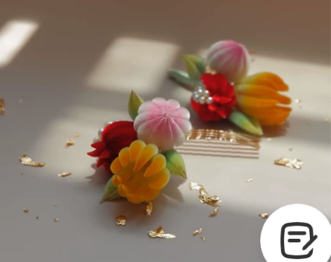 柏鲤 仿故宫福寿小三多 汉服喜庆婚礼发饰 ...