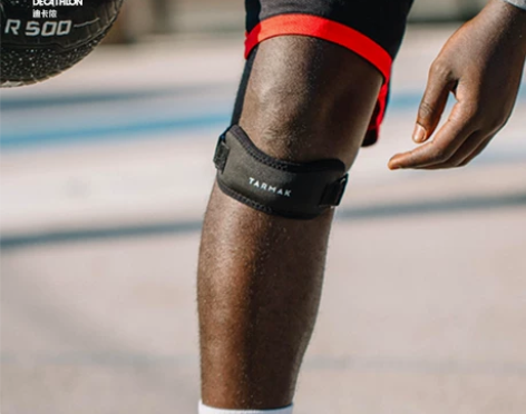 迪卡侬髌骨带护膝盖男专业跑步运动女跳绳健身...