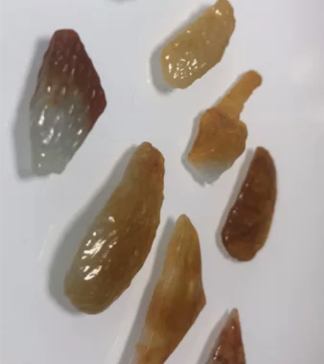 重剑无锋！大巧不工！翡翠随形小料一手八个1...