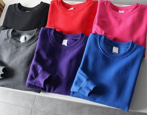 箱装好货！轻柔内抓绒！秋冬男士外贸圆领时尚...