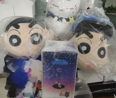 一番赏 毛绒玩具 蜡笔小新 来抽我吧 夏目...