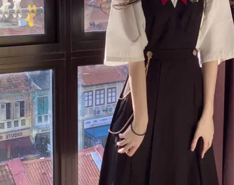 正版护奶裙日系JK制服套装裙子显瘦学院风甜...