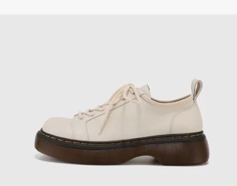 玛速主义 厚底英伦风小皮鞋女夏2022新款...