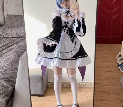 【大全套】蕾姆 拉姆cos服 蕾姆拉姆女仆...