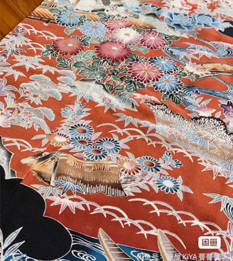 kiya喜屋（特）风景庭院黑留 哑光 厚实...