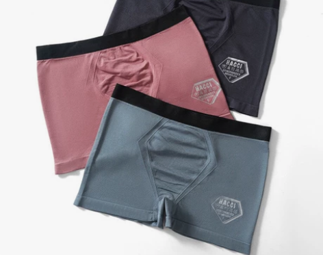 3条26.8元，男士平角短裤全新包邮 面料...