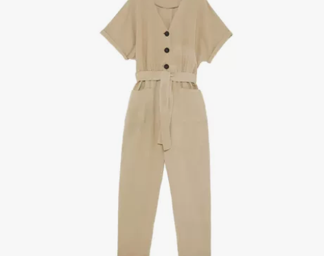 【年货价】【打折】ZARA 女装 纽扣饰连...