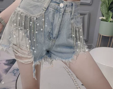 泫雅同款短裤女装潮2019年夏季新款网红高...