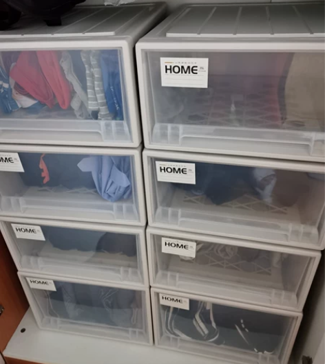 抽屉收纳箱透明塑料衣柜抽屉收纳盒整理箱学生...