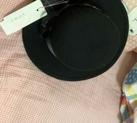 徐娇织羽集【暗香】毛呢礼帽 秋冬帽子 平檐...