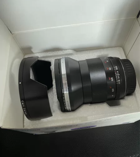 蔡司21 f/2.8镜头 全金属，手动对焦...