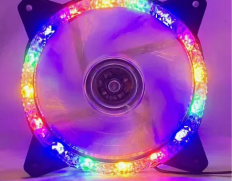 酷月晶砖 台式电脑机箱散热器CPU散热风扇...