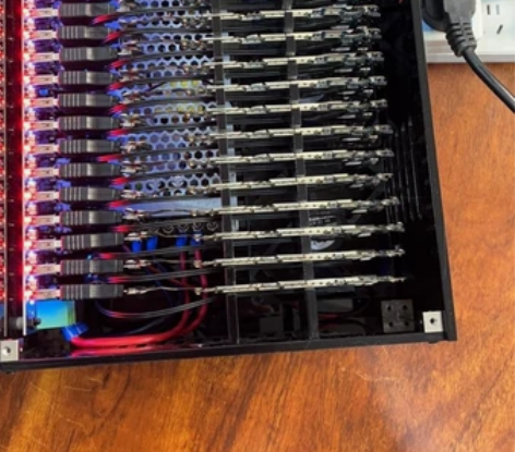 【客户脱坑】三星主板机群控机箱 20口稳定...