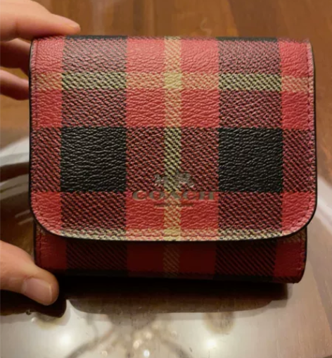 coach蔻驰女士短款钱包卡包 保真保真,...