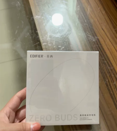 全新未拆漫步者ZeroBuds花再真无线蓝...