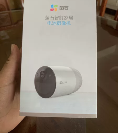 全新未拆封，萤石 BC1 全无线监控摄像头...