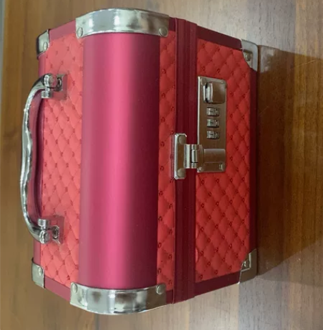 陪嫁箱 结婚用的箱子陪嫁箱红皮箱订婚新娘嫁...