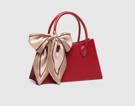 红色结婚包包2021新款潮小众轻奢手提包高...