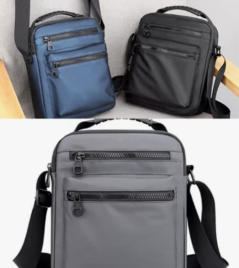 全新防水时尚男包25包邮！男士防水面料斜挎...