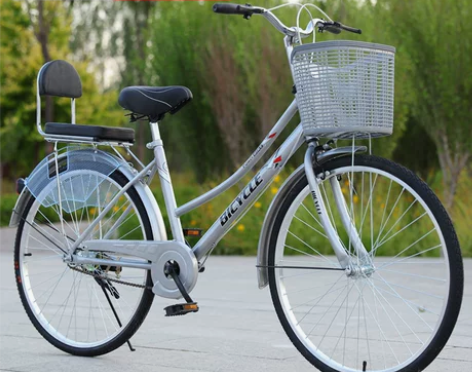 永自行车女式成年轻便普通成人淑女通勤车男大...