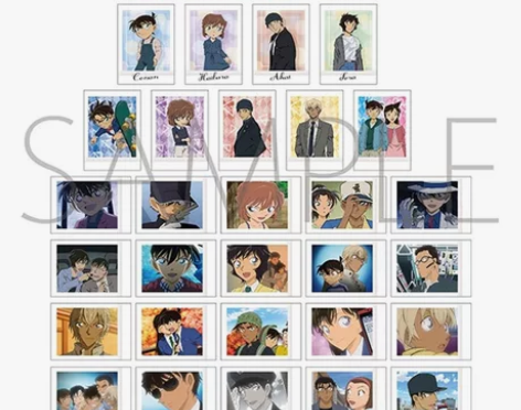 名侦探柯南拍立得第三弹 两盒包邮改地址转寄