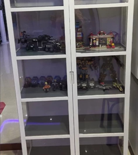 清货包邮新款手办乐高展示柜亚克力模型玩具收...