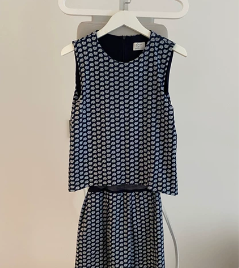 zara连体裤 深蓝色s码 穿了一次 包邮出