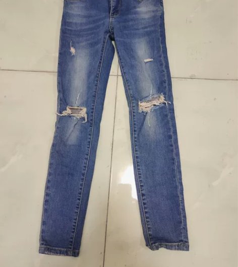 大金家bigking 破洞牛仔裤，好穿显瘦...