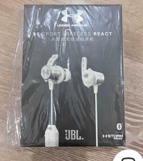 全新闲置UA JBL REACT挂脖式蓝牙...
