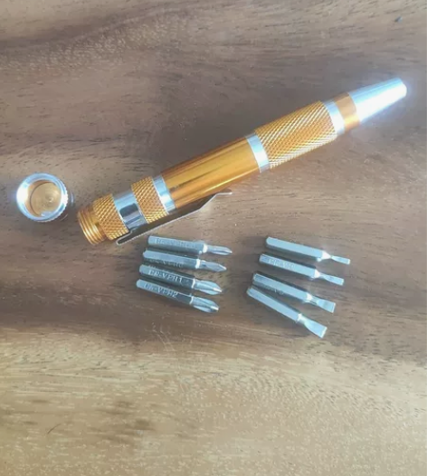 精密螺丝刀笔形便携一字十字钟表维修家用螺丝...