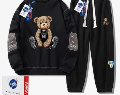 NASA休闲运动套装男士卫衣春秋冬季202...