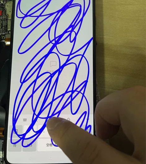 适用黑鲨5pro原拆机屏幕带框，内外屏幕总...