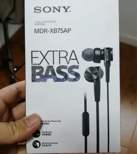 全新Sony 索尼 MDR-XB75AP未...