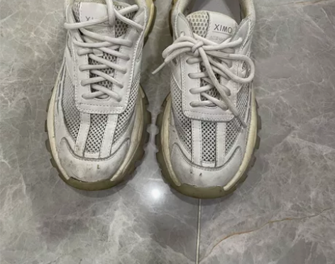 女士老爹鞋运动鞋，软底，39码，懒得清理，...
